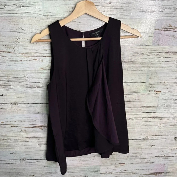 Banana republic purple tank top blouse size medium - Picture 1 of 7